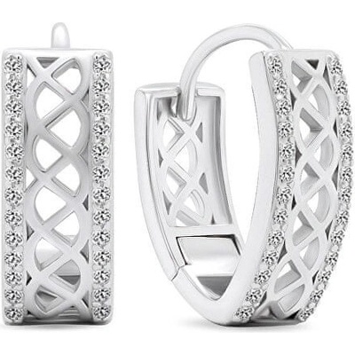 Brilio Silver náušnice EA482W