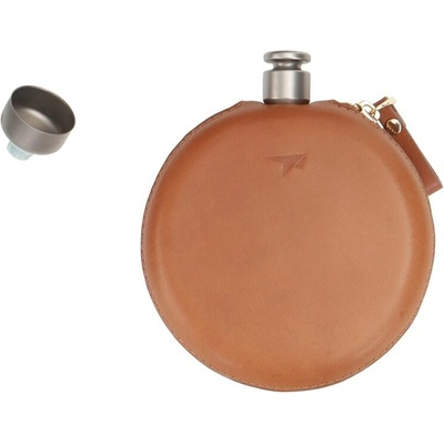 Titanová dvoustěnná butylka s nálevkou Keith Jug 130 ml