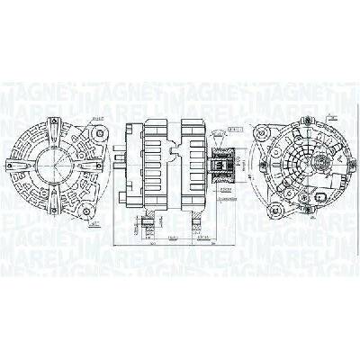 generátor MAGNETI MARELLI 063736381010