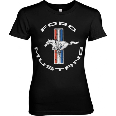 Ford Mustang Dámske tričko čierne