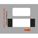 Niimbot A2G88588201, 14x30mm, 210 бр. , прозрачни самозалепващи етикети (A2G88588201)