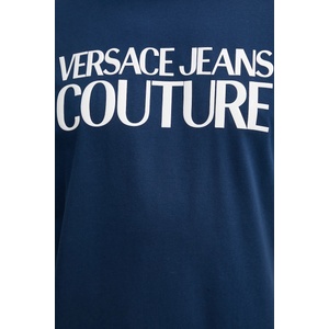 Versace Jeans Couture Памучна тениска (78GAHE05.CJ00E)