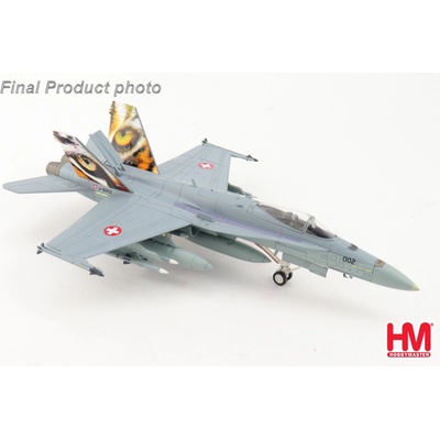 F/A-18C Swiss Air Force 11 Staffel Tigers, #J-5002 Swiss Tiger 2026, Beja AB, Portugal, NATO Tiger Meet 2025 1:72