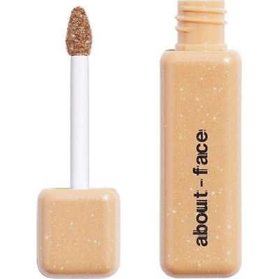 about-face Fractal Glitter Eye Paint oční stíny Světle hnědá 4 ml