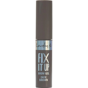 Lovely Гел-спирала за вежди Fix it up, 02 Dark Brown, 5 g