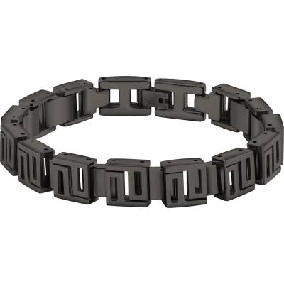 Police Výrazný ocelový náramek Himal Black PJ26563BSU.02