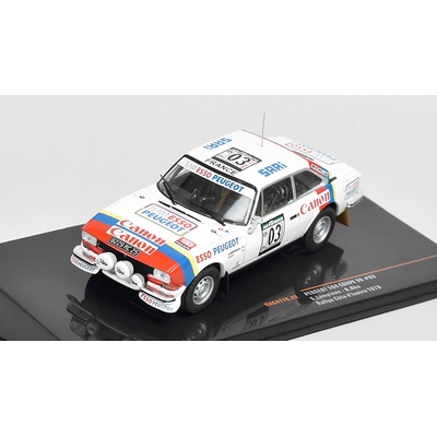 Ixo Peugeot 504 Coupe V6 03 Rallye Cote d'lvoire 1978 1:43