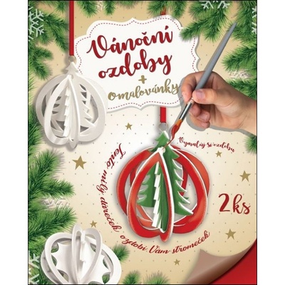 3D Omalovánky Stromek a hvězda