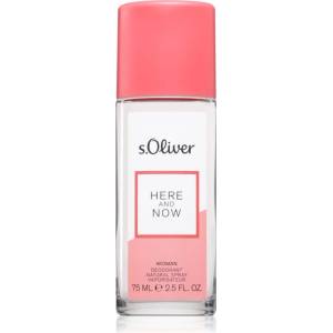s.Oliver Here and Now Women дезодорант с пулверизатор за жени 75ml