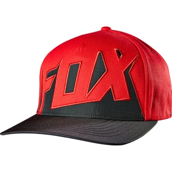 FOX Projector Flexfit Hat Red