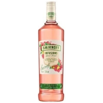 Vodka Smirnoff Infusions Raspberry 23% 1 l (holá láhev)