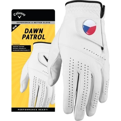 Callaway Dawn Patrol Womens Golf Glove Levá Bílá L – Zboží Dáma