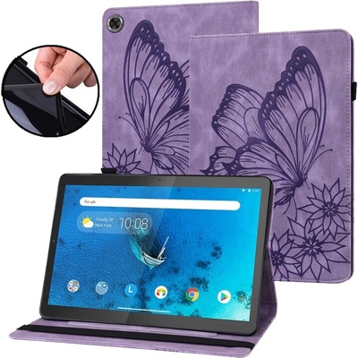 Vsechnonamobil 47518 ART Zaklápěcí obal Lenovo Tab M10 Plus TB-X606F TB-X606L ZA5T0081CZ ZA5V0206CZ BUTTERFLY fialový
