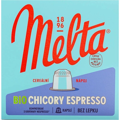 MELTA BIO Chicory Espresso kapsle kompatibilní s Nespresso 15 ks