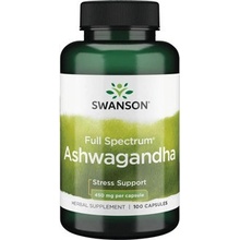 Swanson Ashwagandha 450 mg 100 kapsúl