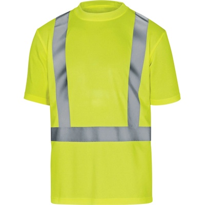 Delta COMET Unisex reflexné tričko fluo žltá M