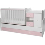 Lorelli ЛЕГЛО MiniMAX NEW 190/72 ЦВЯТ БЯЛО/ORCHID PINK (10150500038A) - tary