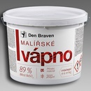 DEN BRAVEN Malířské vápno bílé 89% bělost 11 kg