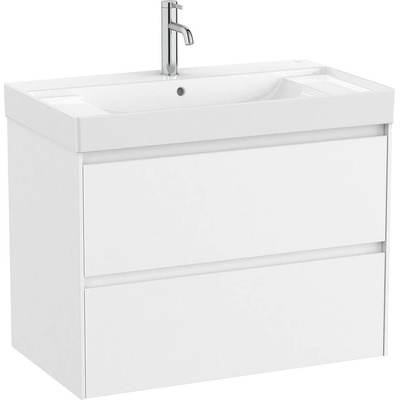 Roca Конзолен шкаф за баня a851691509 и централен умивалник, 80х46х64.5см (a851691509)