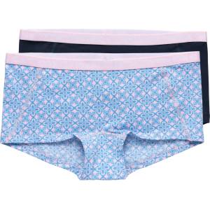 Kari Traa Дамско ежедневно термо бельо Kari Traa Women's Tina Hipster 2-Pack Everyday base layer - Ocean (114-2283-2812)