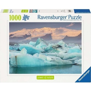 Ravensburger Пъзел Ravensburger от 1000 части - Ледниково езеро в Исландия (7012001394)