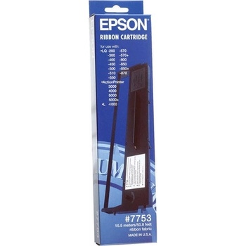 Epson ЛЕНТА ЗА МАТРИЧЕН ПРИНТЕР EPSON LQ 800/850/850+/200/300/300+/400/500/510/50/70/70+/580 - /7753/ - ERC-19 (ERC19) - Black - PN C13S015021/C13S015633 - 2, 5 милиона символа (C13S015021)