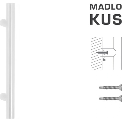 MPkovania FT - MADLO kód K00 Ø 35 mm ST ks Rozteč madla: 800 mm, Rozmer profilu madla: Ø 35 mm, Dĺžka: 1000 mm