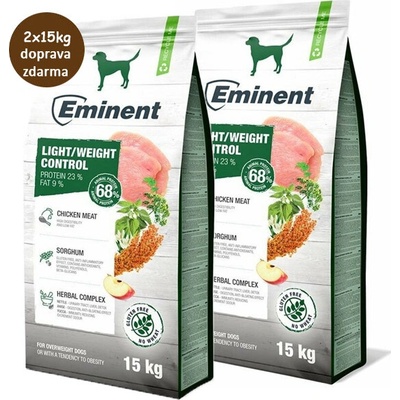Eminent Dog Light/Weight Control 2 x 15 kg