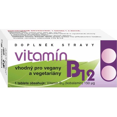 Naturvita Vitamín B12 60 tabliet