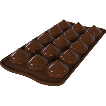 Silikomart Форма за шоколадови бонбони Silikomart Kiss (22.157.77.0065)