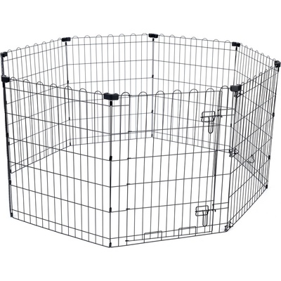 Tiaki kovová ohrada pre šteňatá Veľkosť S 8 panelov á Š 61 x V 64 cm