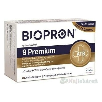 Biopron 9 Premium 60 + 20 kapslí