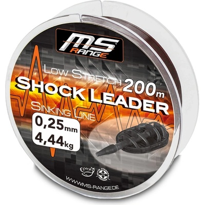 Saenger MS Range Shock Leader 200 m 0,25 mm