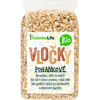 Country Life Vločky pohánkové Bio 250 g