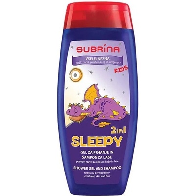 Subrina SLEEPY dětský šampon na vlasy a tělo 250 ml