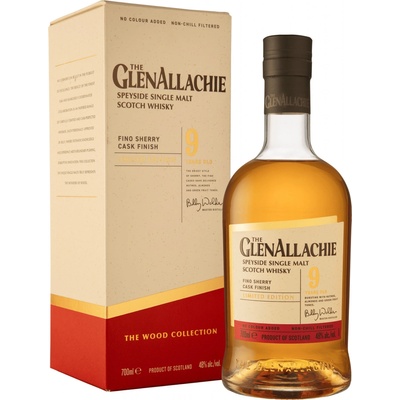 The GlenAllachie 9y Fino Sherry Cask Finish 48% 0,7 l (karton)