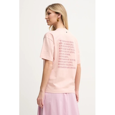 Weekend Max Mara Памучна тениска Weekend Max Mara (2515971032600)