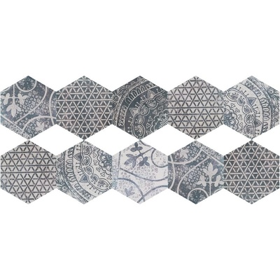 Ambiance Súprava 10 samolepiek na podlahu Quento, 40 × 90 cm