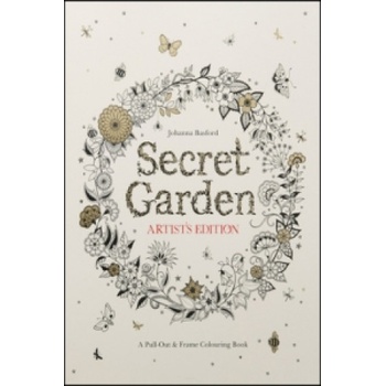 Secret Garden Artists Edition: A Pull-Out and Frame Colouring Book Basford Johanna