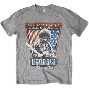 Jimi Hendrix Electric Ladyland Grey L Риза (JHXTS13MG03)