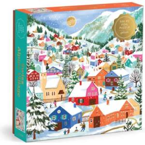 Swiss Alpine Village 500 Piece Foil Puzzle (ISBN: 9780735389151)
