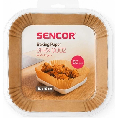 Sencor SFRX 0002 Pečící papír 16x16SQ 50ks SENC