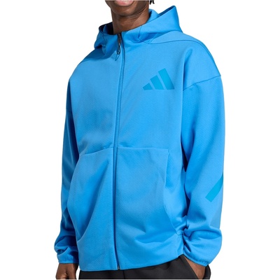 Adidas Мъжки суичър adidas Z. N. E. Full Zip Zip-up hoodie - Ray Blue - размер XL (017-3703-0314)