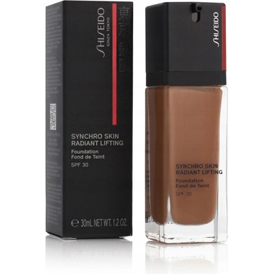 Shiseido Synchro Skin Radiant Lifting Foundation SPF30 Rozjasňujúci liftingový make-up 460 Topaz 30 ml