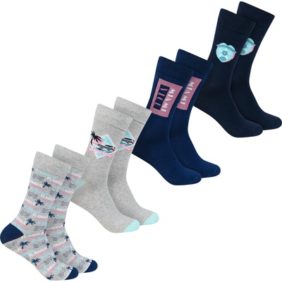 Lizenz Мъжки чорапи Miami Vice Men Socks 4 pairs