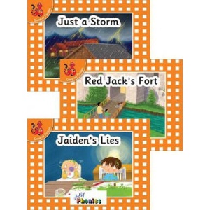 Jolly Phonics Orange Level Readers Set 4 (ISBN: 9781844145775)