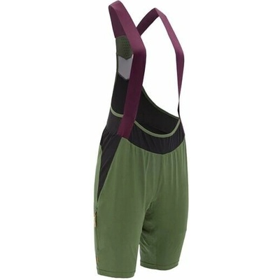 Silvini Dámské na šle Women Bib shorts Larrea fialová