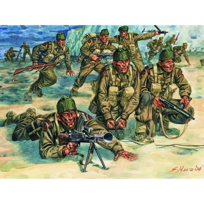 WWII BRITISH COMMANDOS 1:72