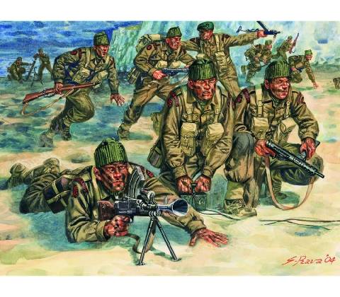 WWII BRITISH COMMANDOS 1:72