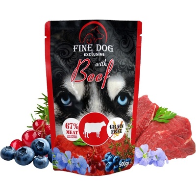 Fine Dog XXL s Hovädzím 500 g